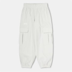 Under Armour UA Rival Woven Girls Cargo Pants White