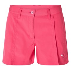 Puma (9) Golf Solid Shorts Womens Pink