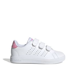 adidas Advantage Base 2.0 Shoes Kids White/Pink
