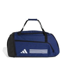adidas Essentials Medium Duffle Bag Adults Navy/White