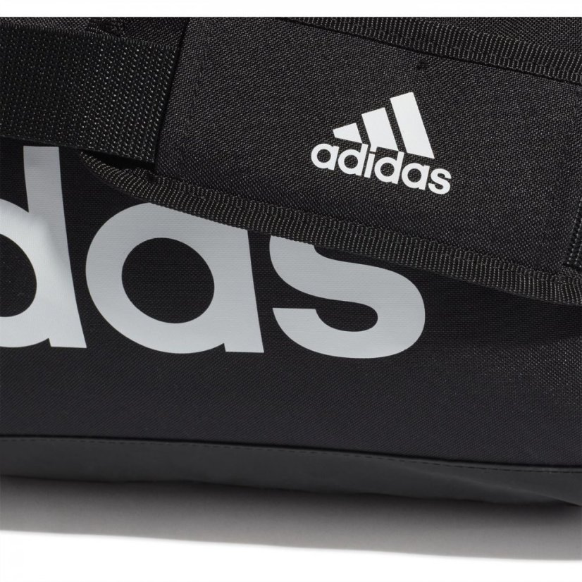 adidas Linear Duffel Bag - Medium Black/White