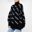 Kangol Longline Knitted Jumper Womens Black