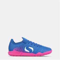 Sondico Blaze Junior Astro Turf Trainers Blue/Pink