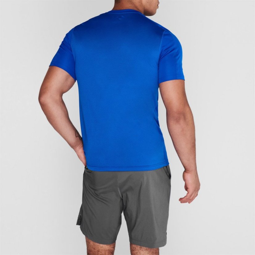 Reebok Workout Ready Speedwick T-Shirt Mens Blue