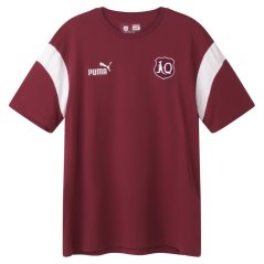 Puma Queensland Maroons Heritage T-Shirt 2024 Adults Burgundy