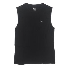 Lonsdale Sleeveless T Shirt Mens Black