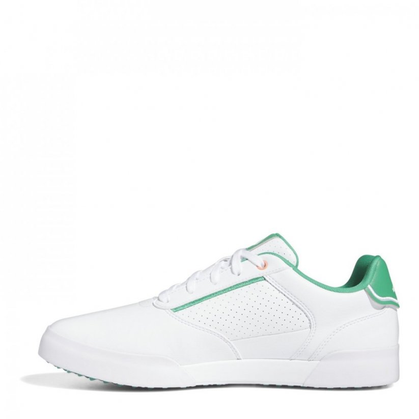 adidas Retrocross Spikeless pánské golfové boty White/Green