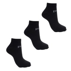 Everlast 3 Pack Trainer Socks Mens 12+ Black