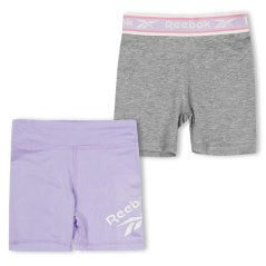 Reebok Kids' Jersey Jogger Shorts Lavender
