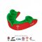 Opro Wales Rugby Self-Fit WRU Youth Mouth Guard Wales R/G