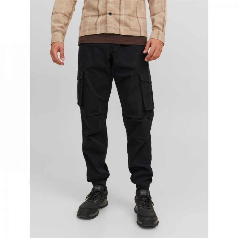 Jack and Jones Noah Cargo Trouser Black