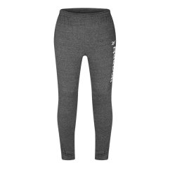 Reebok Closed Hem Fleece Joggers Black Grindle