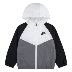 Nike Unisex Kids' Windbreaker Blck/Wht/Grey