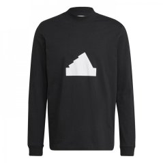 adidas Long Sleeve pánské tričko Black