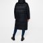 Kangol Longline Puffer Jacket Womens Black