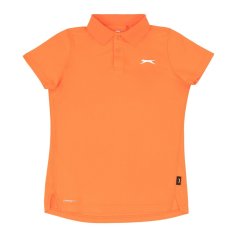 Slazenger Court Polo Shirt Junior Orange
