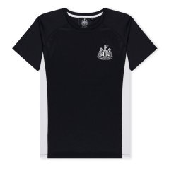 Source Lab SLab Newcastle United Poly T-shirt Juniors Black/White