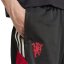 adidas Manchester United Originals Shorts Adults Black/Red