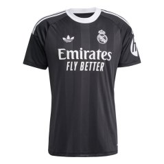 adidas Real Madrid Third Goalkeeper Shirt 2025 2026 Adults Black