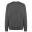 Slazenger Fleece Crew Sweater Mens Charcoal Marl