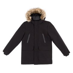 Firetrap FauxFr Prka Jn00 Black