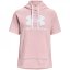 Under Armour Rival Flc SS Hd Ld99 Pink