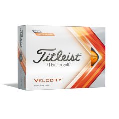 Titleist Velocity Golf Balls (12-ball pack) Orange