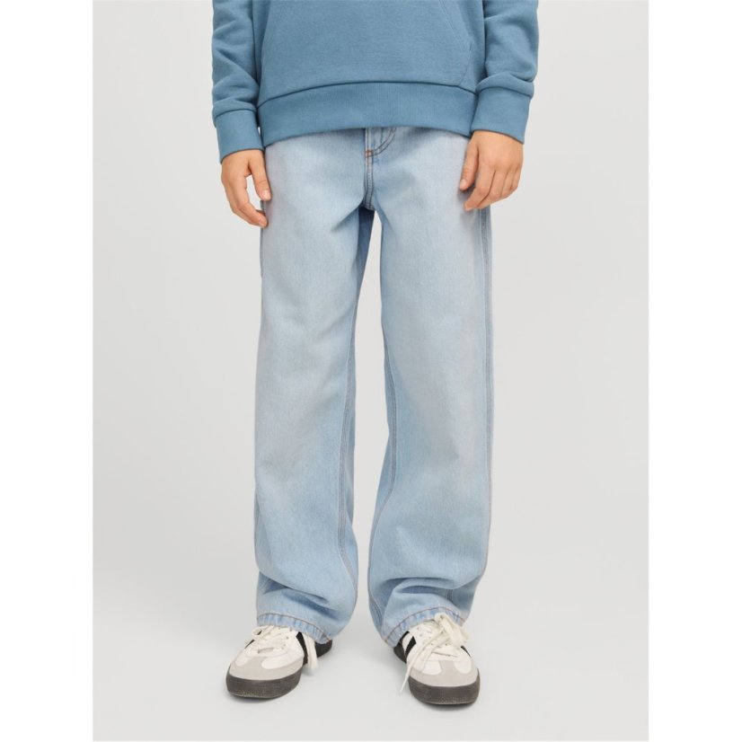 Jack and Jones Kids' Alex Carpenter Jeans Blue Denim