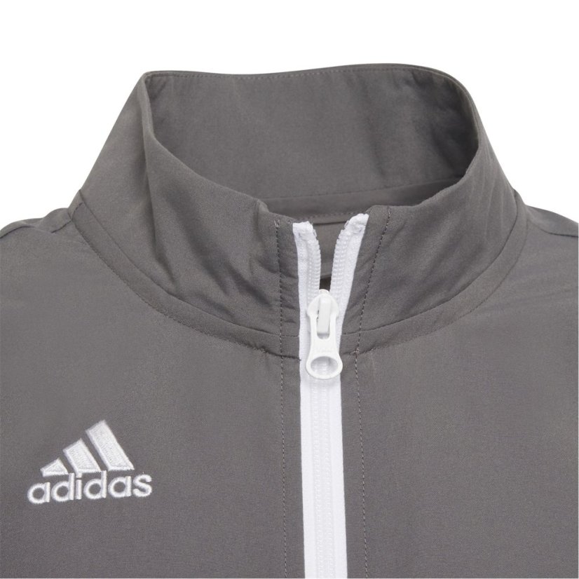adidas Unisex Kids' Tracksuit Top Grey Four