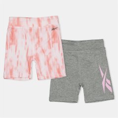 Reebok 2Pk Shorts Bb99 Silver