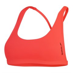 Speedo Women's Neck Bikini Top Red