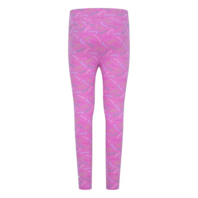 Nike Swoosh Logo Leggings Pink