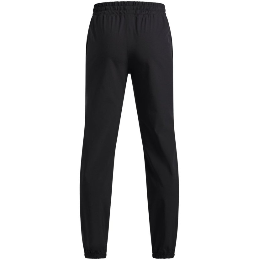 Under Armour UA Vibe Woven Boys Joggers Black/White