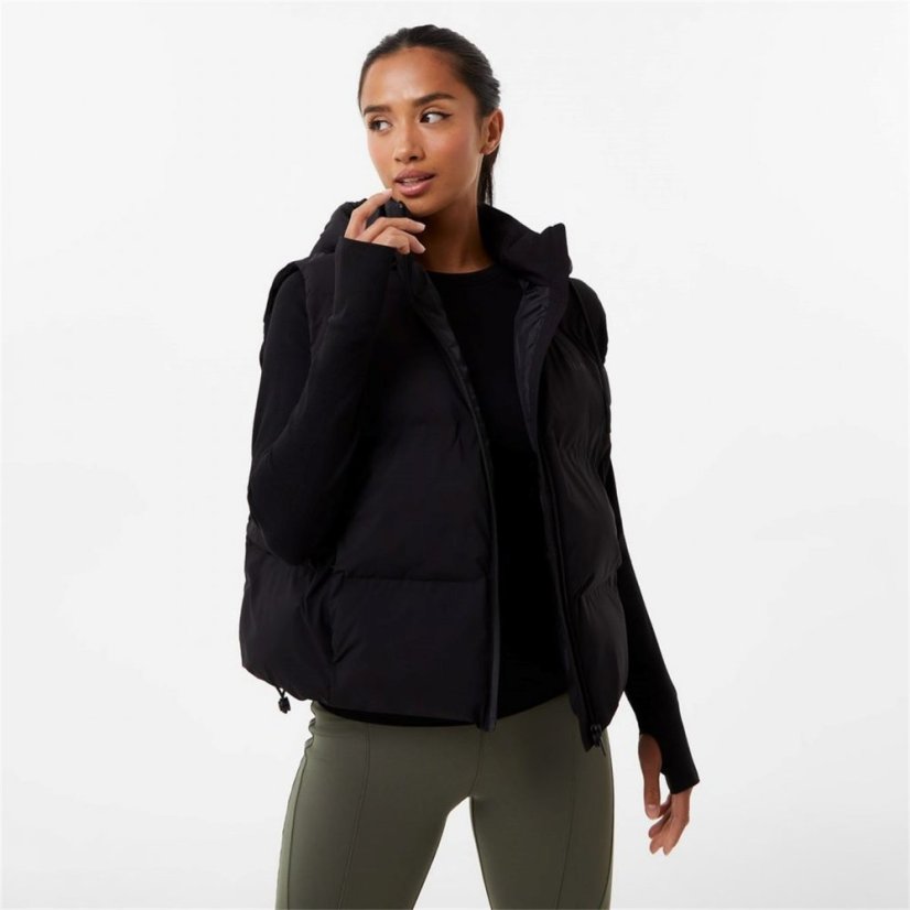 Everlast Puffer Gilet Ladies Black