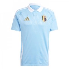 adidas Belgium Away Shirt 2024 Adults Blue Burst