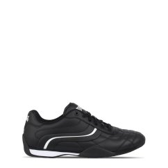 Lonsdale Camden Trainers Mens Black/White