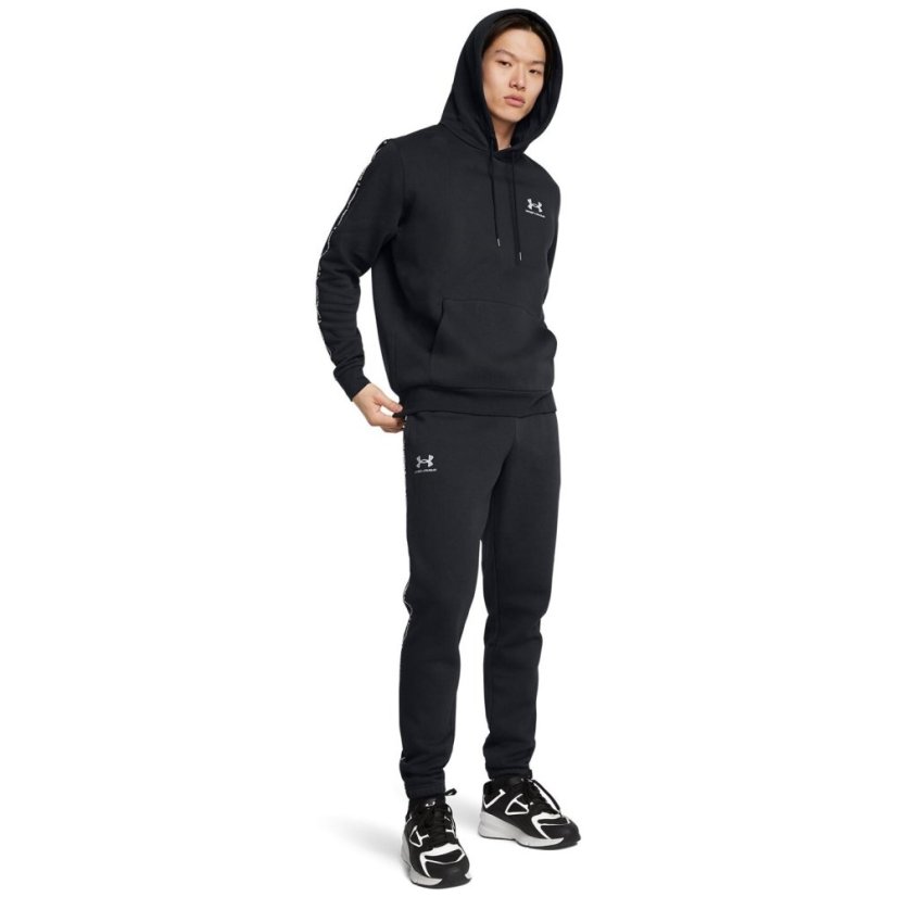 Under Armour Icon Fleece Taping Joggers Mens Black