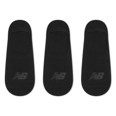 New Balance Adults No Show Trainers Socks Black