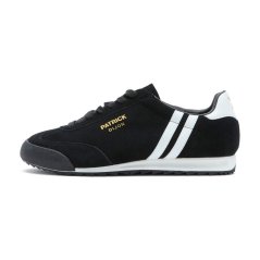 Patrick Men's Heritage Low-Top Trainers Black/White