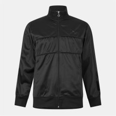 Money Vintage Zip Thru Tracktop Black