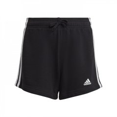 adidas Essentials Fleece Short Junior Girls Black/White