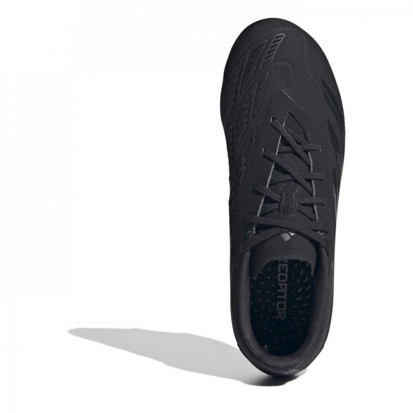 adidas Predator 24 Elite Junior Firm Ground Boots Black/Grey