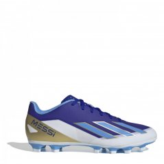 adidas X Crazyfast Club Flexible Firm Ground Football Boots Blue/White
