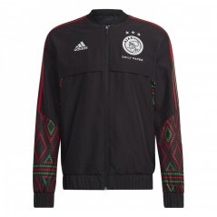 adidas Ajax Third Anthem Jacket 2022 2023 Adults Black/White