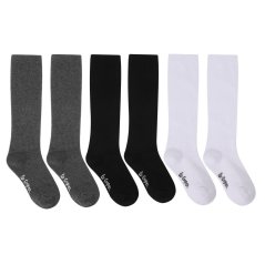 Lee Cooper Back to School Crew Sock 6pk Infant Assorted