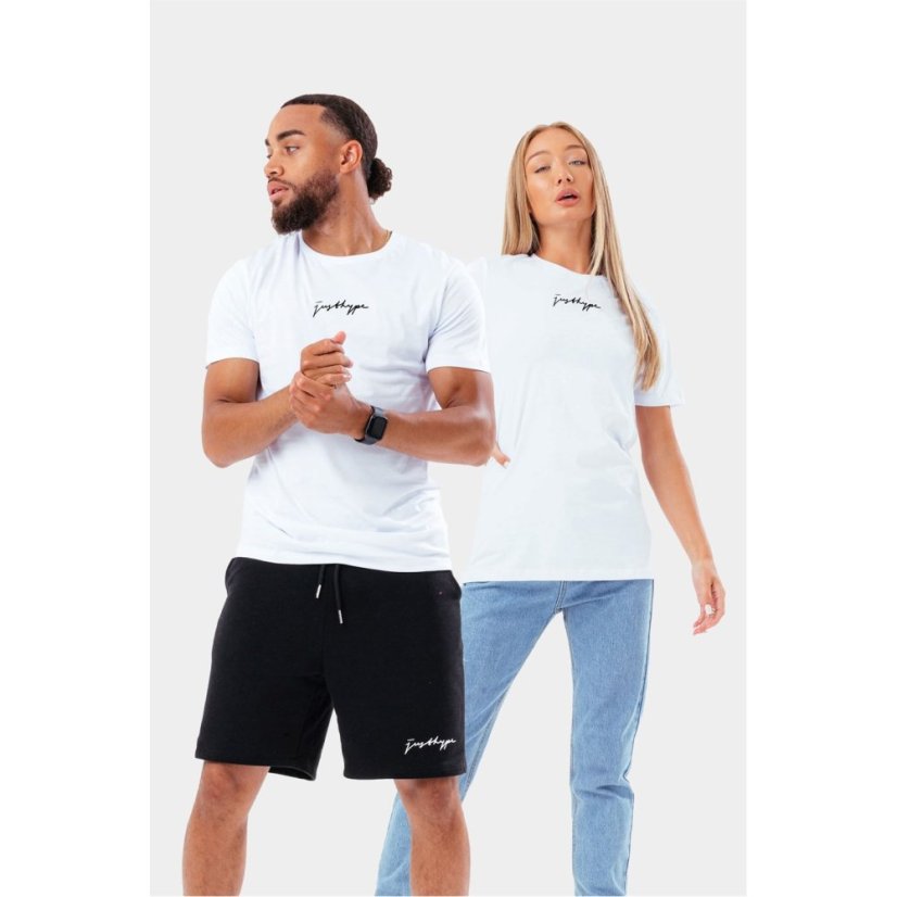 Hype Ess Scb Log Tee 99 White