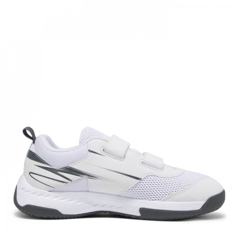 Puma II Running Shoes Junior White/Grey