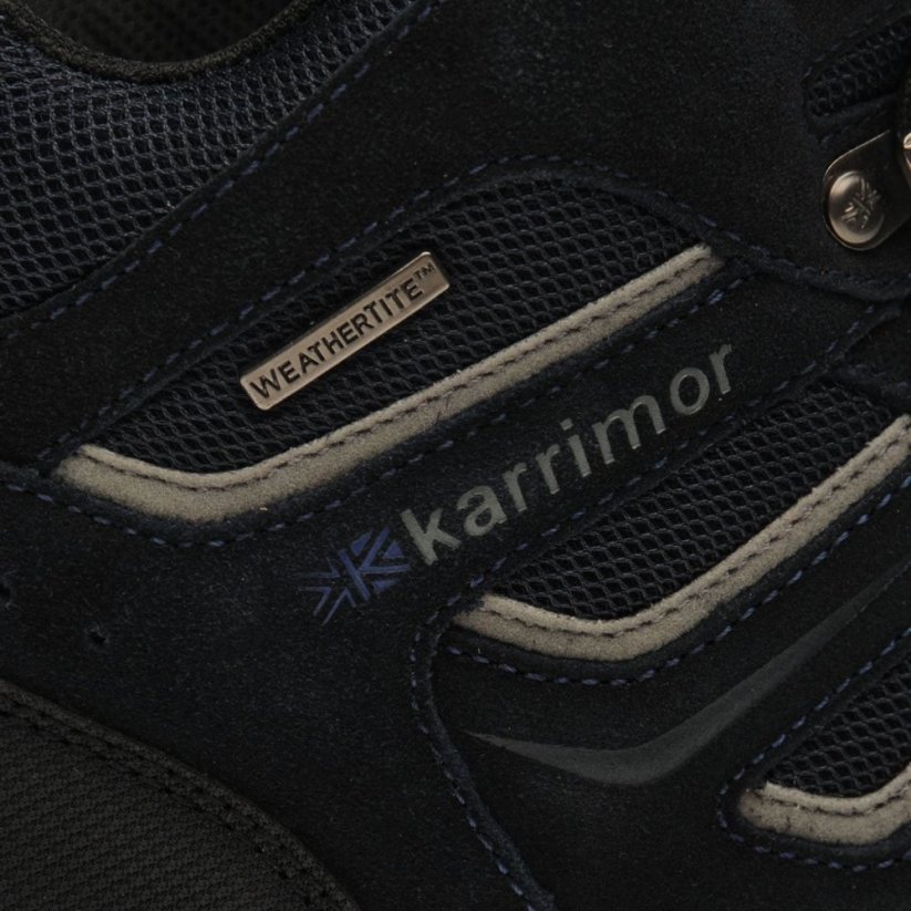 Karrimor Mount Mid Mens Waterproof Walking Boots Navy