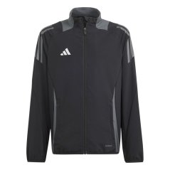 adidas Tiro24 Cprejkty Tracksuit Top Unisex Kids Black/Dark Grey