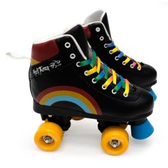 Hot Tuna HotTuna Retro Quad Skates Black/Rainbow